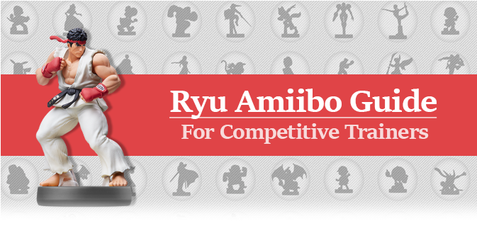 Nintendo Ryu Amiibo Figure: Super Smash Bros. Series (672x372), Png Download