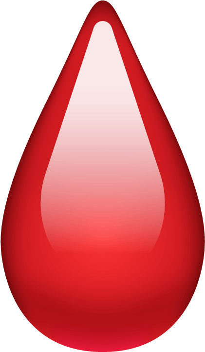 Blood Drop Png - Blood Drop Emoji (800x800), Png Download
