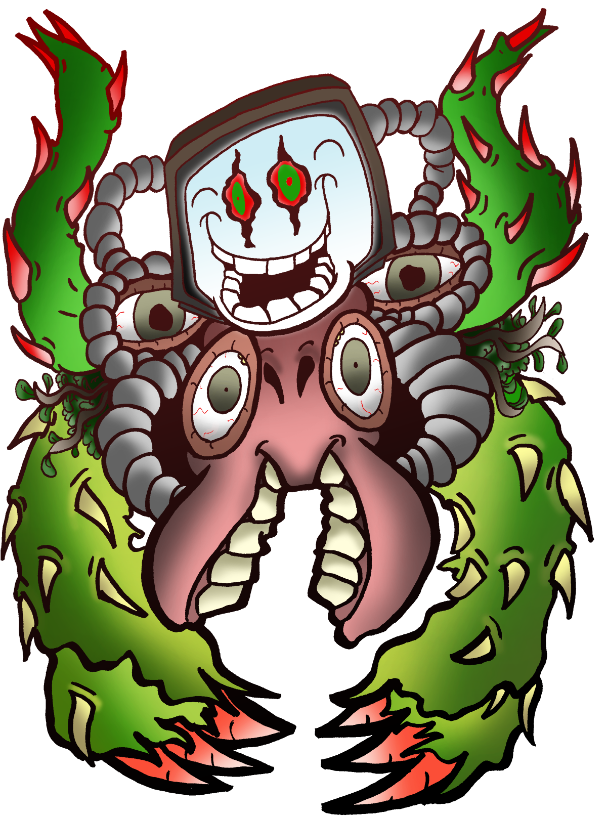 Photoshop Flowey (1239x1614), Png Download