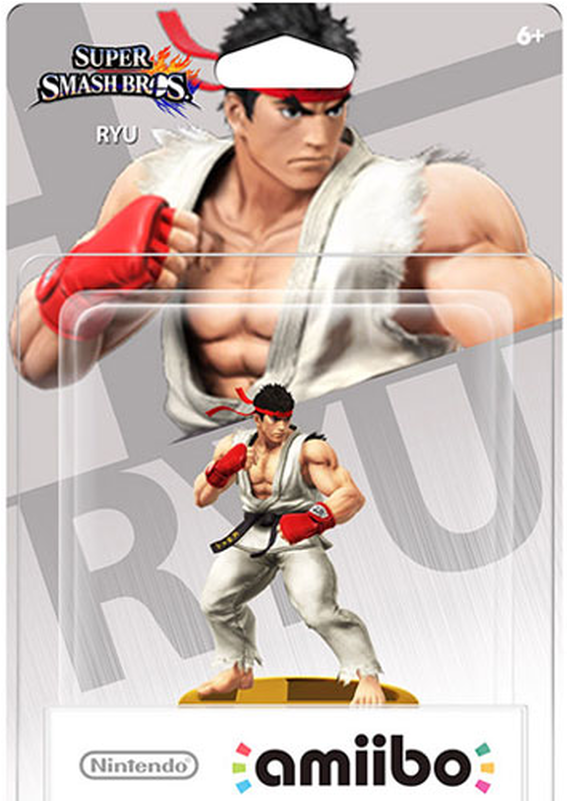 Amiibo Smash Ryu - Amiibo Smash Ryu Nintendo Wii-u (800x800), Png Download