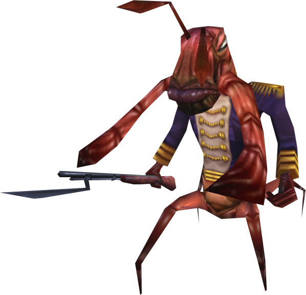 Army Ant - American Mcgee's Alice Ant (598x576), Png Download