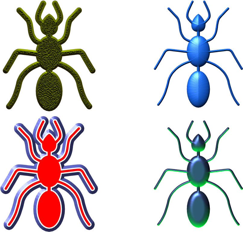 Ants Picture,3d Ant,ants Png - Insect (1024x800), Png Download