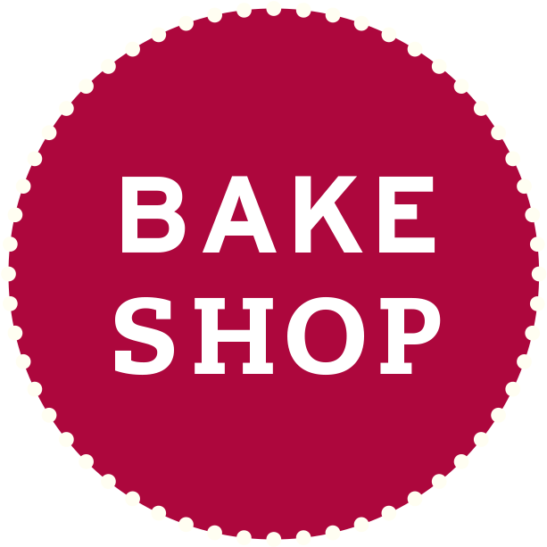 Bakeshop Circle Logo Red - Bake Shop Portland (629x632), Png Download