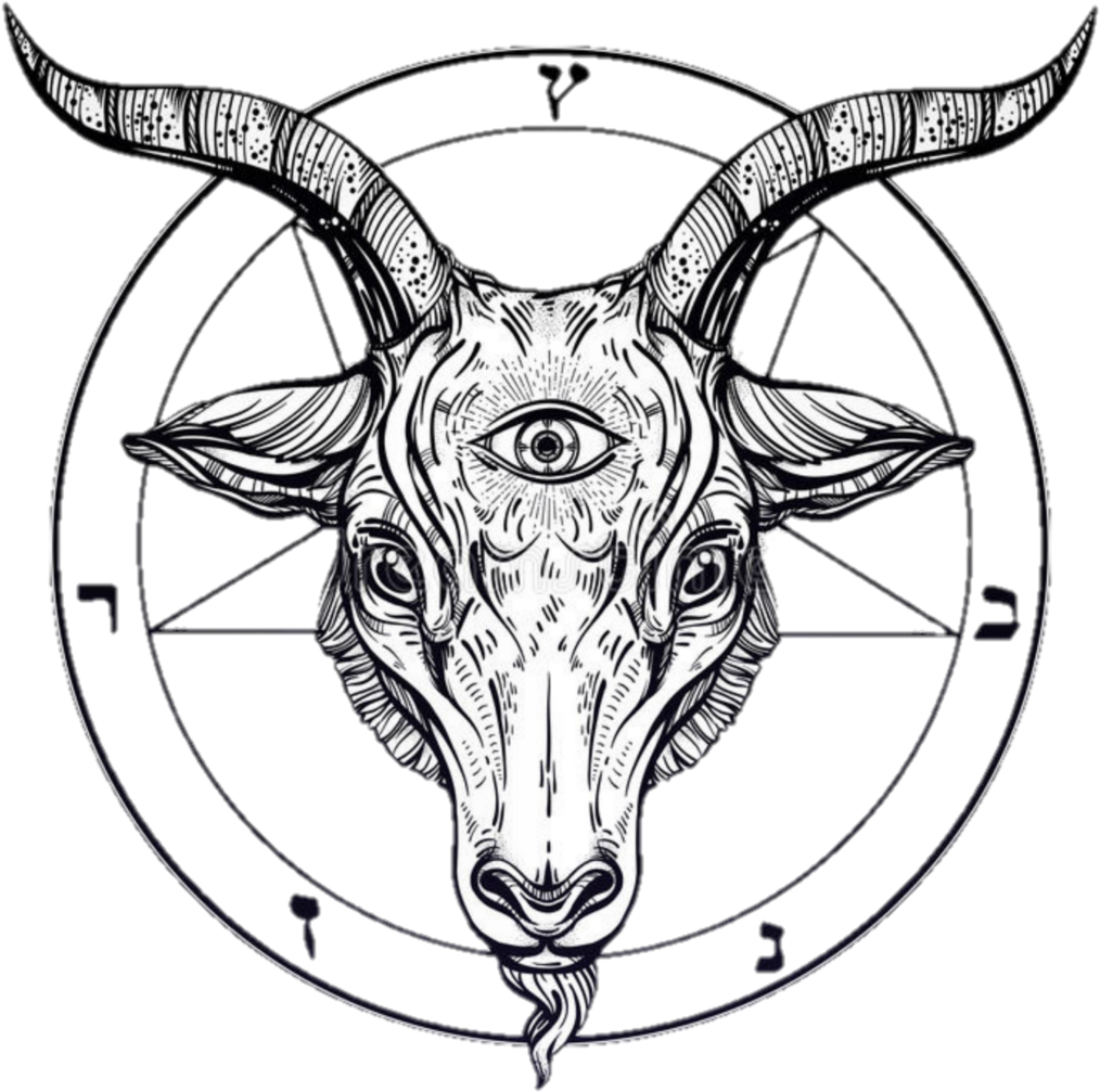 Goat Satan (480x480), Png Download
