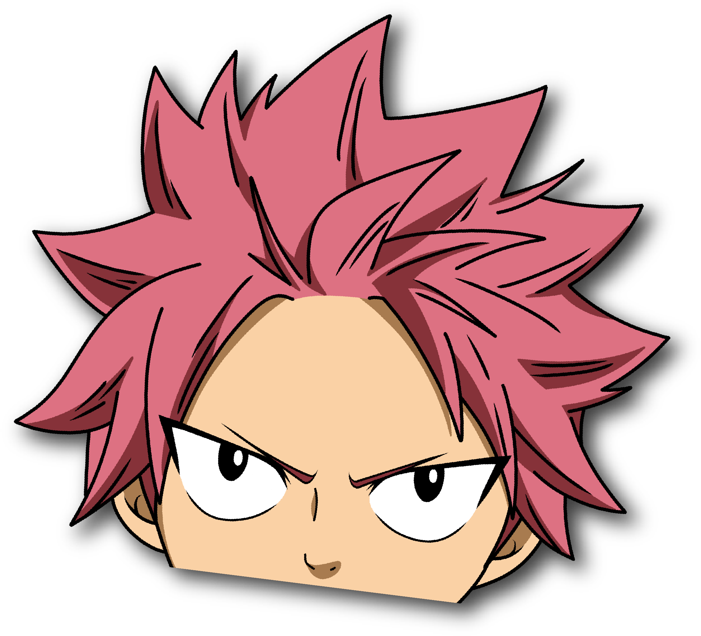 Image Of Natsu - Cartoon (2502x2549), Png Download