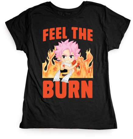 Feel The Burn Womens T-shirt - Grunge Shirts (484x484), Png Download