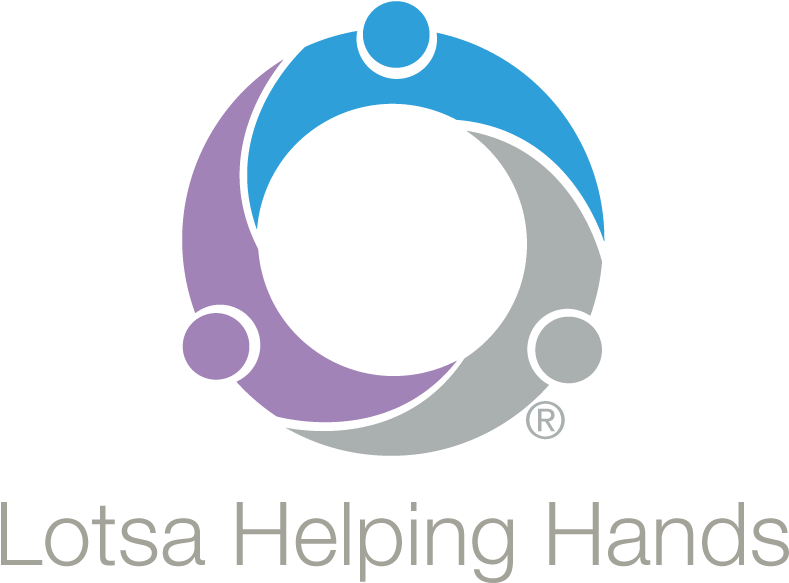 Lotsa Helping Hands Logo (800x584), Png Download