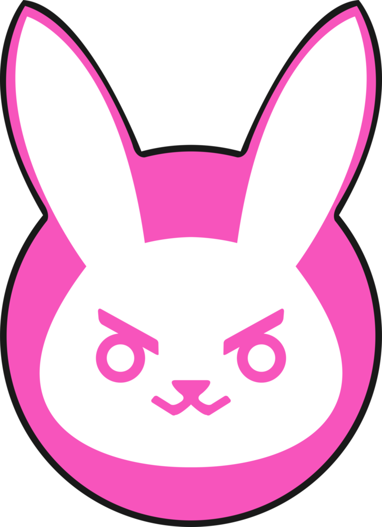 D Va Bunny Spray (761x1051), Png Download