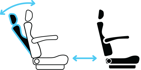 Experimenta Una Nueva Forma De Viajar - Logo Asiento Reclinable Png (492x244), Png Download