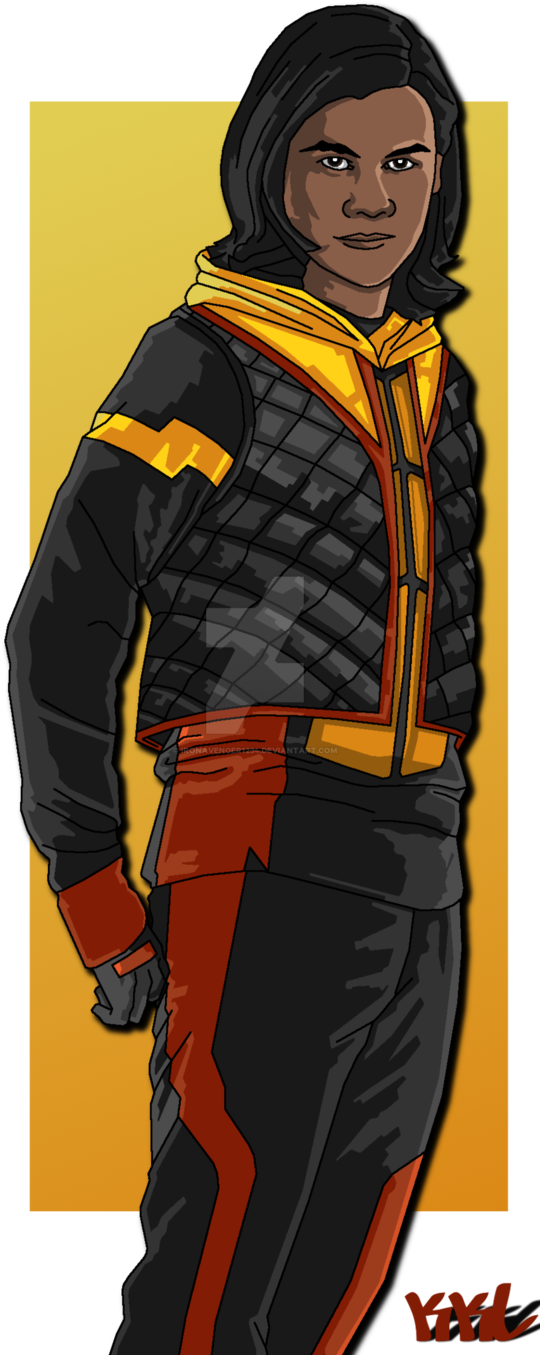 Flash Drawing Concept - Vibe The Flash Cw Suit (570x1399), Png Download