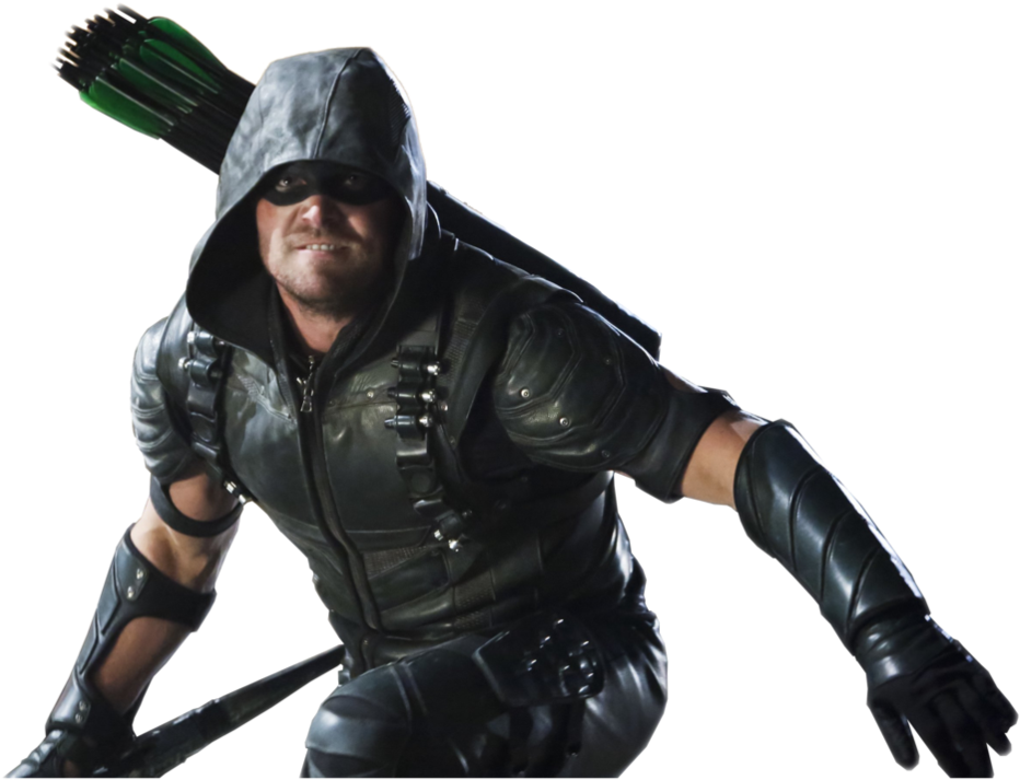 Arrow The Flash Supergirl Cw Png Clipart - Arrow Season 5 New Suit (1022x781), Png Download