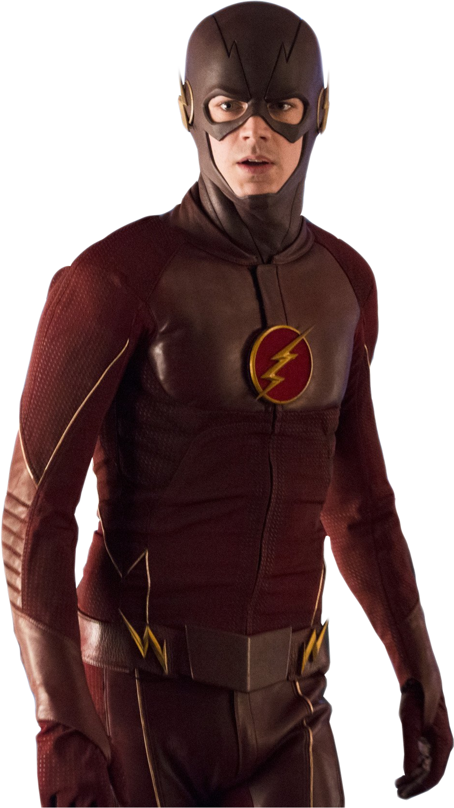 Flash Costume Dc Original (1024x1588), Png Download