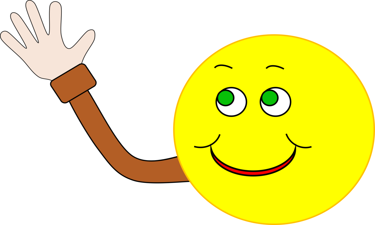 Download Wave Smiley Emoticon Computer Icons Hand-waving - Sad Waving Goodbye  Cartoon PNG Image with No Background 