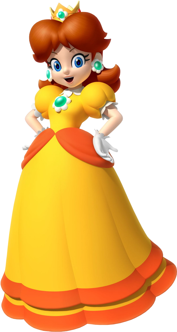 Princess Daisy - Amiibo Super Mario - Daisy (670x1200), Png Download