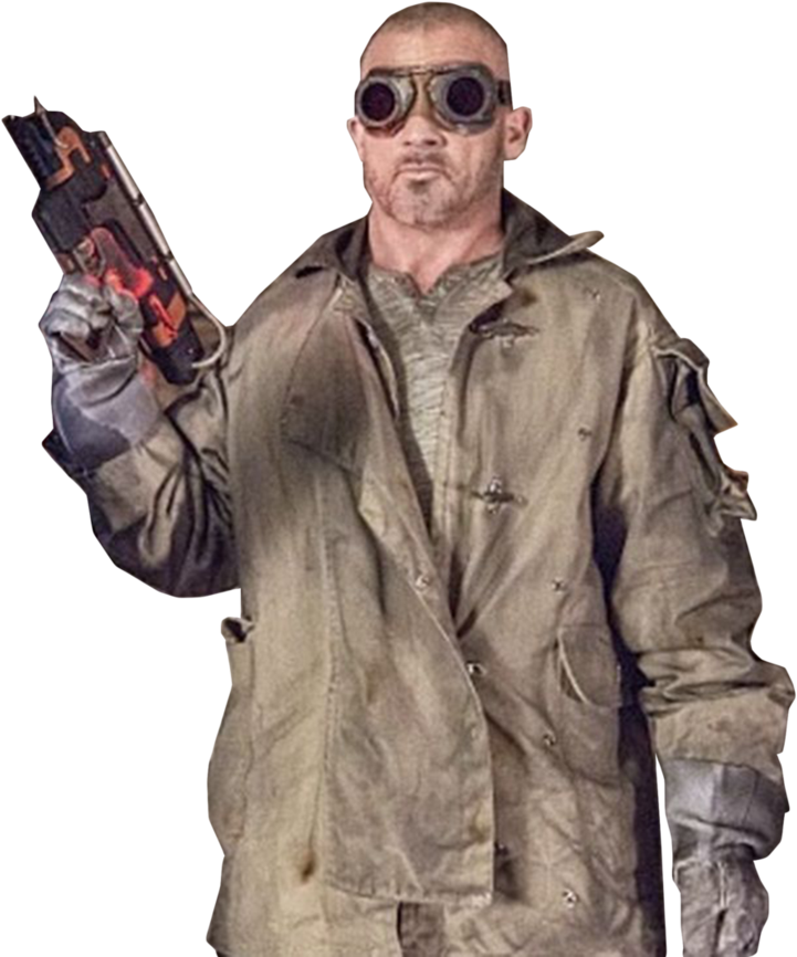 Png Onda Térmica - Mick Legends Of Tomorrow Png (833x958), Png Download
