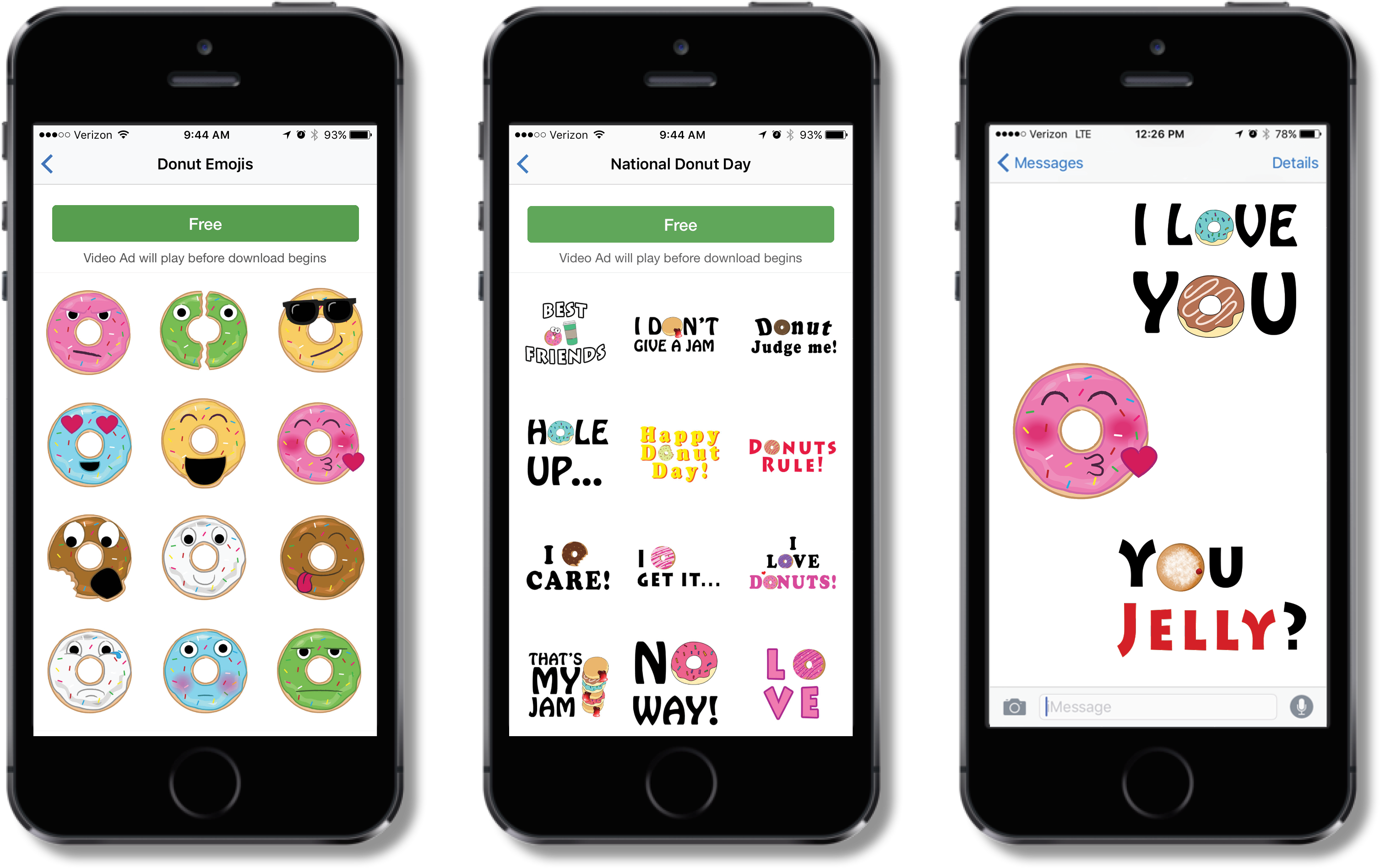 Donut Junkies Celebrate National Donut Day With Free - Iphone (3300x2550), Png Download