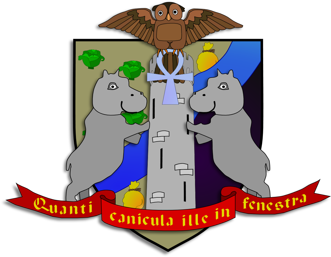27, 17 September 2005 - Discworld Coat Of Arms (1280x992), Png Download