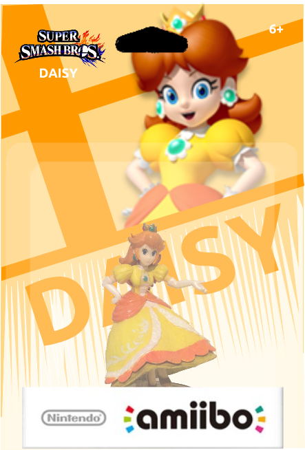 Princess Daisy - Amiibo Smash Figure - Kirby. (960x720), Png Download