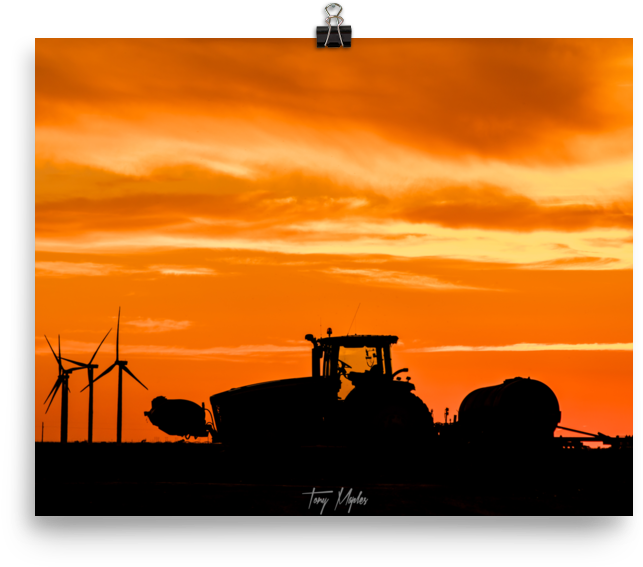 West Texas Sunset - Sunset (1000x1000), Png Download