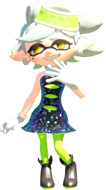 #splatoon2 #splatoon #marie #squidsisters I Made A - Splatoon Marie (339x609), Png Download