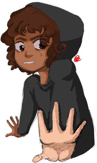 Just A Little Sketchoodle Of My Newest Oc, Cairo - Cartoon (500x625), Png Download