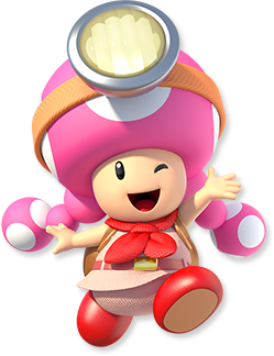 Toadette, Of Captain Toad - Captain Toad Treasure Tracker Toadette (249x324), Png Download