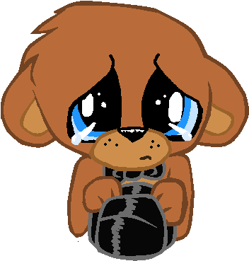Sad Freddy By Charlie890890-d8bda8o - Fnaf Sad Freddy (486x494), Png Download