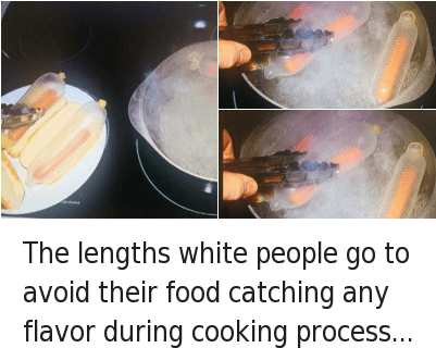 7584386 - >> - White People Food Meme (400x333), Png Download