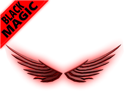 Black Magic Wings - Fandom (420x420), Png Download