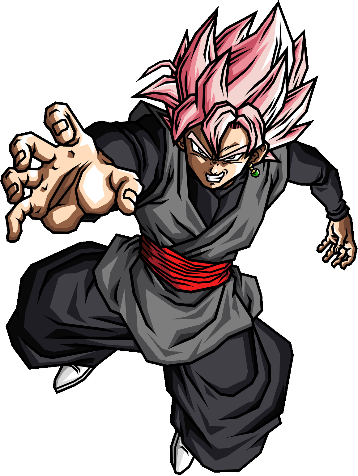 Black Rose - Goku (1184x1564), Png Download