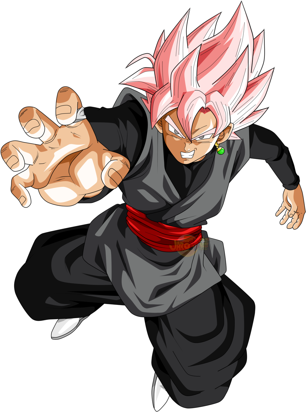 Goku Black Ssj Rose V6 By Jaredsongohan-dai1kjc - Dragon Ball Goku Black (1024x1369), Png Download