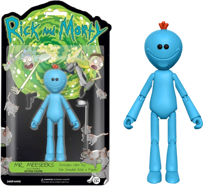 Rick & Morty - Funko Pop Mr Meeseeks (419x383), Png Download
