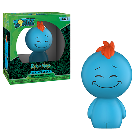 Dorbz Rick And Morty Mr Meeseeks (500x500), Png Download