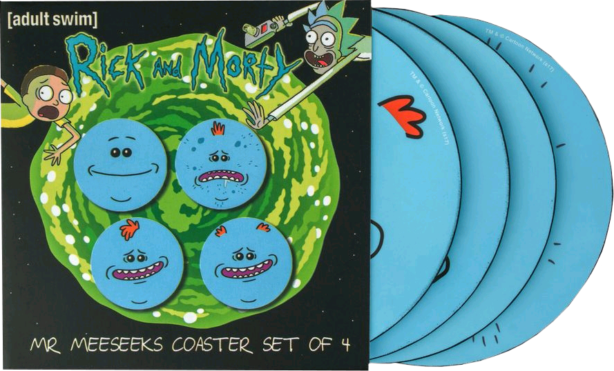Rick - Trends International Rick And Morty Wall Calendar (889x538), Png Download