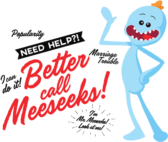 Rick And Morty Blue Thing (630x720), Png Download