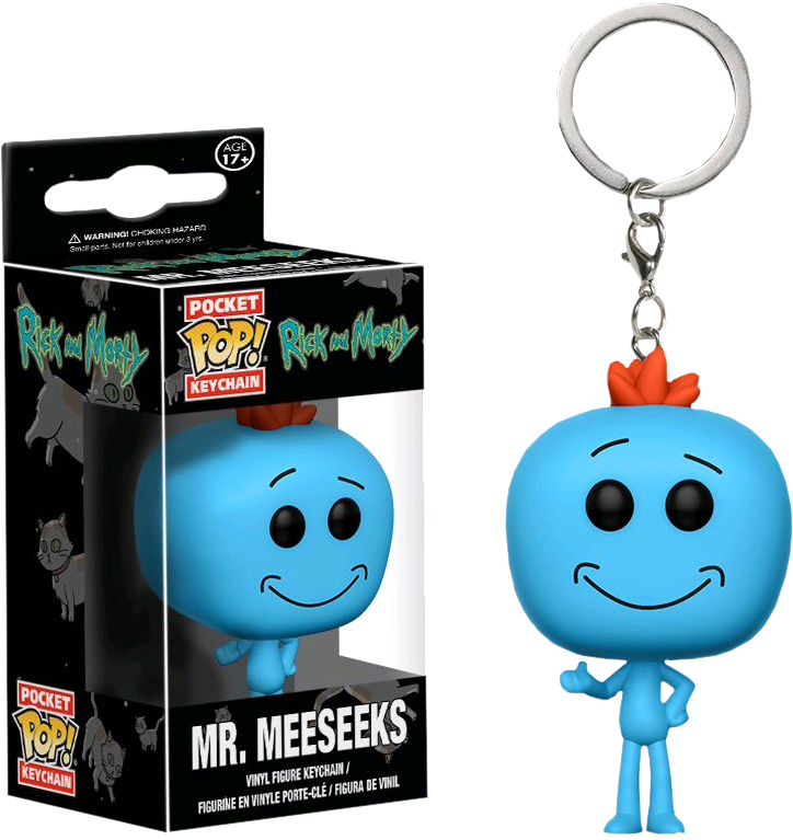 Rick And Morty - Funko Pop Mr Meeseeks (724x767), Png Download