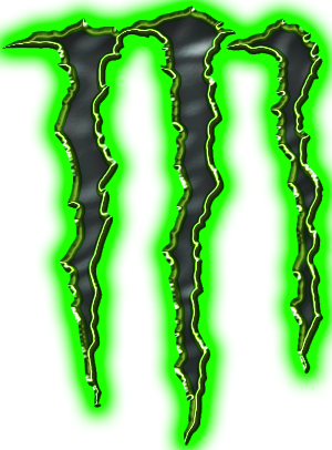 Can Clipart Monster Energy - Monster Energy M (300x406), Png Download