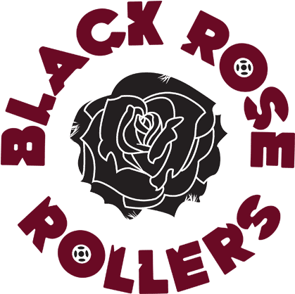 Black Rose Rollers - Dog And Rose Transparent Graphics (500x500), Png Download