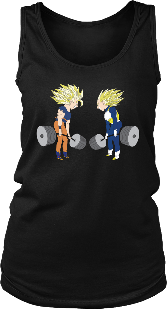 Super Saiyan Rivalry - Shirt (1024x1024), Png Download