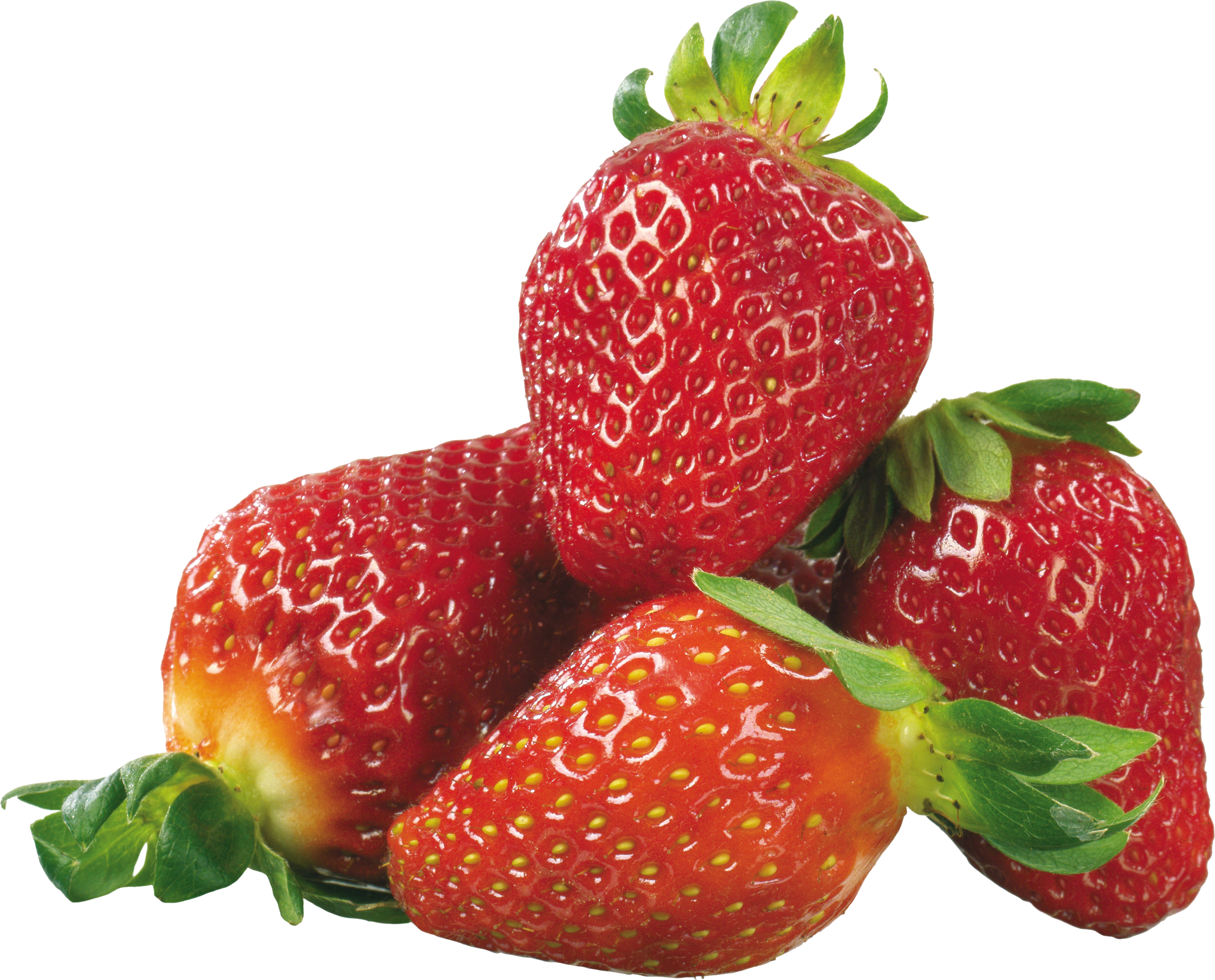 Strawberry Twelve - Strawberries Png Transparent Background (3394x2738), Png Download