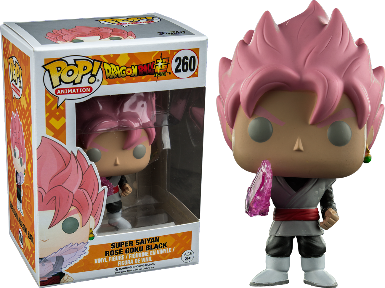 Dragon - Funko Pop Goku Black Rose (1300x973), Png Download