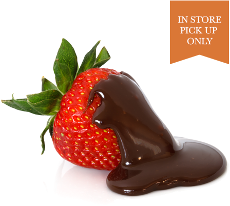 Chocolate Covered Strawberries Png Royalty Free - Chocolate Covered Strawberries Png (576x428), Png Download