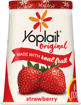 Srawberry - Yoplait Strawberry Yogurt (433x433), Png Download