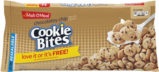 Cereal Box Transparent Png Nutrition - Malt O Meal Cookies And Cream (510x272), Png Download