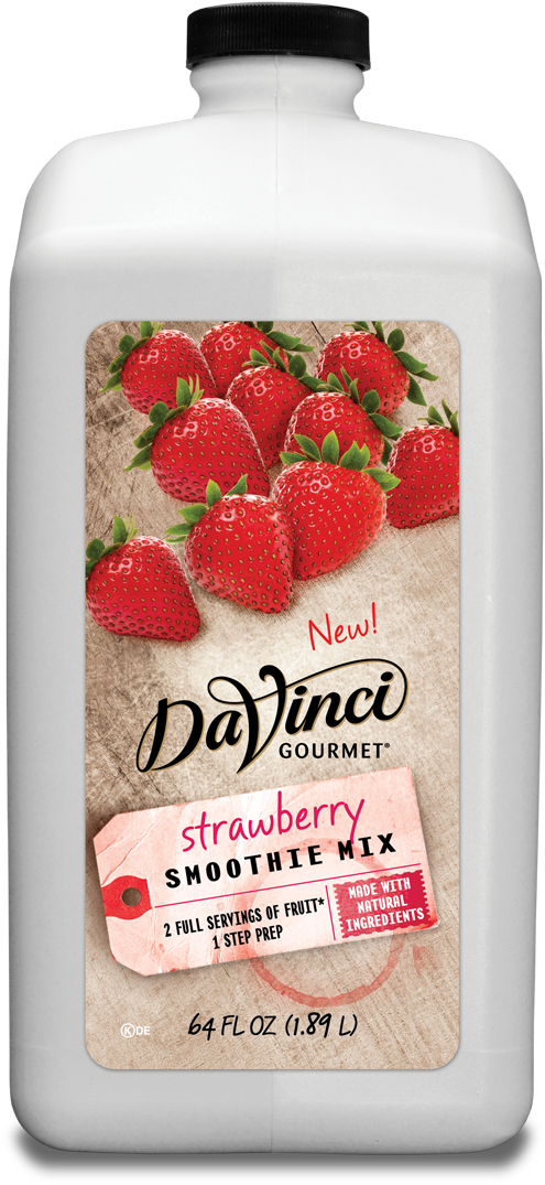 4073738489101 Strawberry - Smoothie Mix Da Vinci Strawberry (1200x1200), Png Download