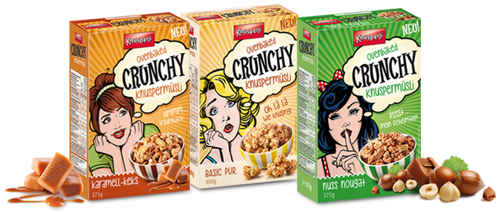 The Vitality Company - Knusperli Müsli Ovenbaked, Basic Pur (710x300), Png Download