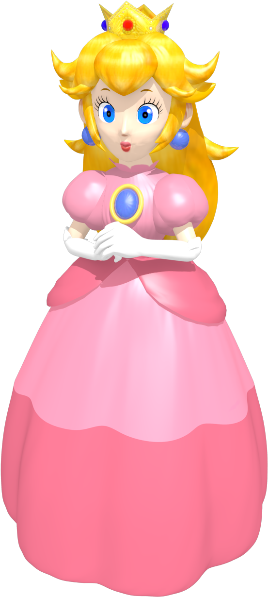 Princess Peach Clipart Original Design - New Super Mario Bros Princess Peach (1280x1280), Png Download