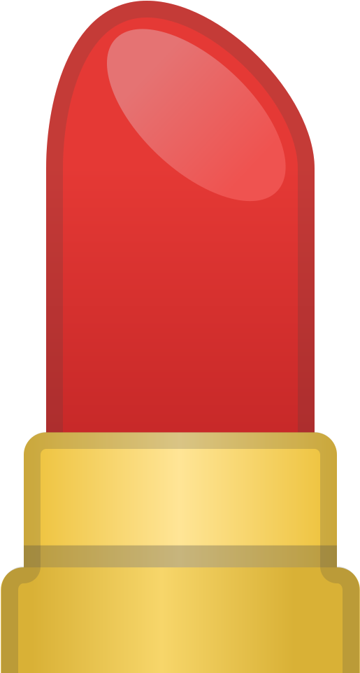 Lipstick - Emoji Pintalabios (1024x1024), Png Download