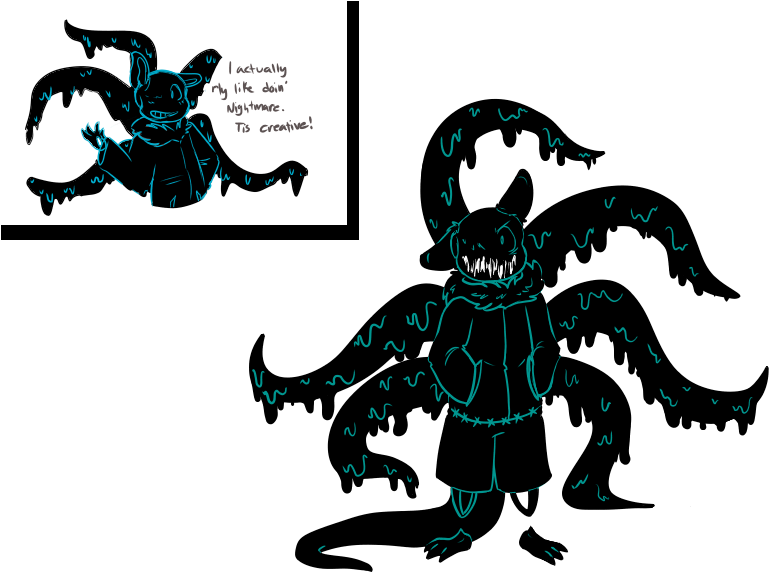 Tentacle Hell By Xeekyxeek On Deviantart Banner Transparent - Drawing (800x600), Png Download