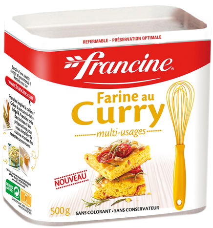 Curry - Francine French Waffle Mix (591x591), Png Download